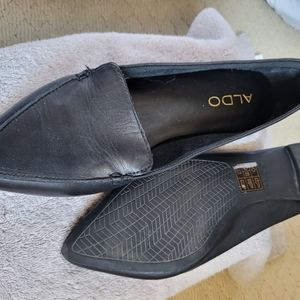 Aldo ladies leather loafers